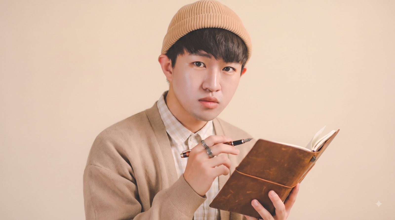 창원 장수사진 — 차분한 조명 아래에서 찍은 남성 프로필